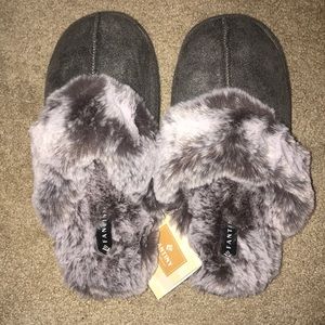 Brand new grey slippers!